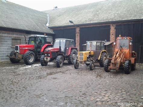 Foto Ciagnik Massey Ferguson 8120 Ursus 914 Ursus C 360 3P I