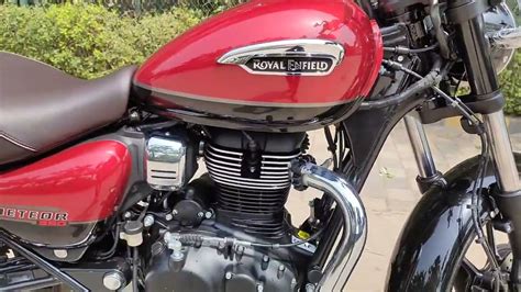 2022 Royal Enfield Meteor 350 Supernova Red Youtube