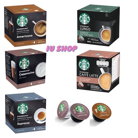 Starbucks By Nescafe Dolce Gusto 12 Capsule Caffe Latte Caramel