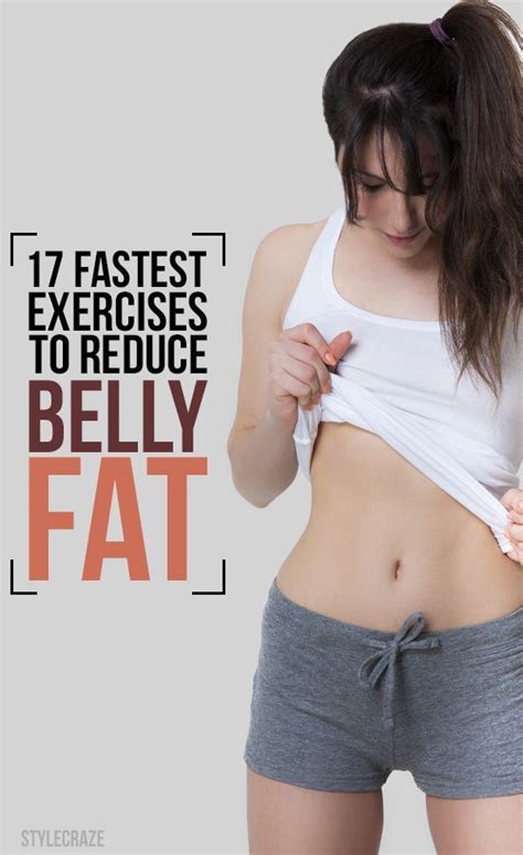 16 Simple Exercises To Reduce Belly Fat