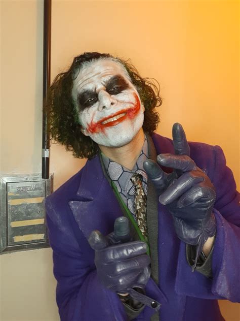 The Joker Cosplay By Jean Markus Fantasias Faceis De Halloween