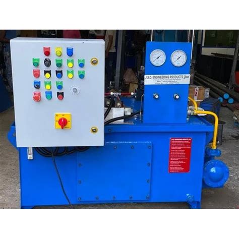 Hand Operated Hydraulic Power Pack Body Material Stainless Steel At