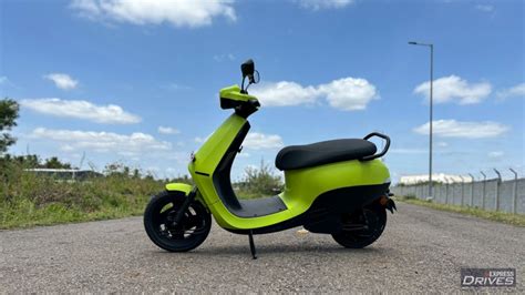 ola  air review electric scooter road test report auto reviews