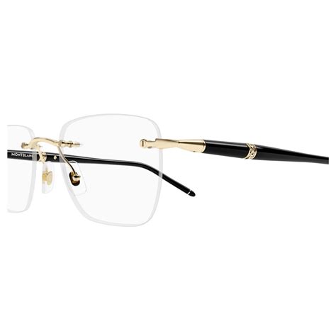 Montblanc MB0346O - 001 Gold | Brillen Mann