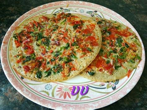 Veg Onion-Tomato Uthappam | The Millet Table