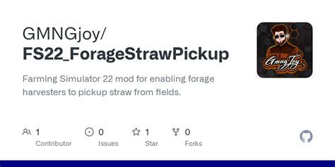 GitHub GMNGjoy FS22 ForageStrawPickup Farming Simulator 22 Mod For