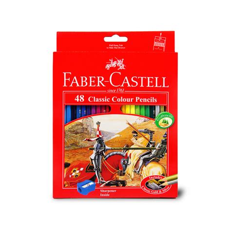 Faber Castell Classic Colour Pencils 48 Colours Popular Book Company