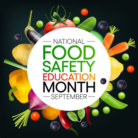 National Food safety education month observed each during September