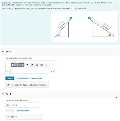 Solved Suppose the system below is released from rest and is | Chegg.com 