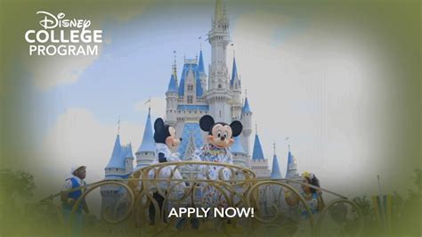 Apply Now Discover The Disney College Program Youtube