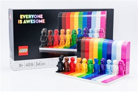 Review LEGO 40516 Everyone is Awesome - HelloBricks
