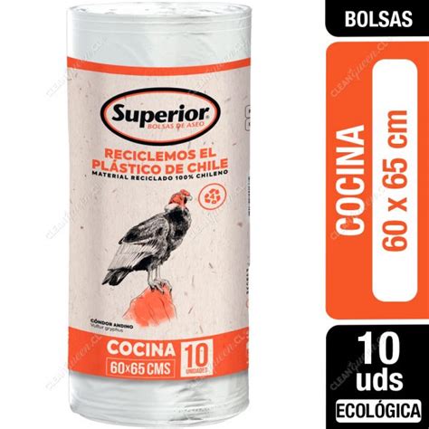 Bolsas De Basura Ecol Gicas Carga Pesada Virutex X Cm Unid