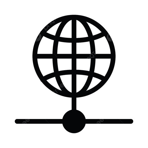 Global Network Clipart Vector Global Networking Icon Global Icons