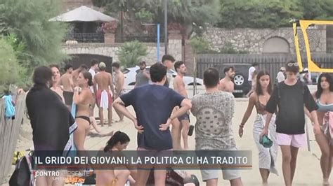 Il Grido Dei Giovani La Politica Ci Ha Tradito Controcorrente Video Mediaset Infinity