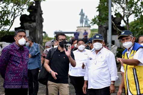 PENINJAUAN KESIAPAN LOKASI KTT G20 ANTARA Foto