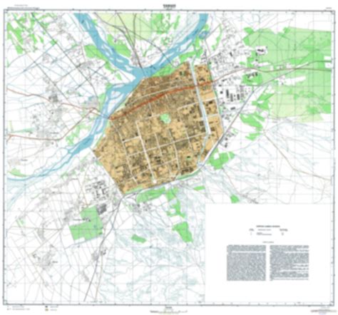 Chifeng (China) - Soviet Military City Plans – Longitude Maps