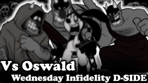 FNF Vs Oswald Wednesday Infidelity D SIDE FANMADE Bad Ending