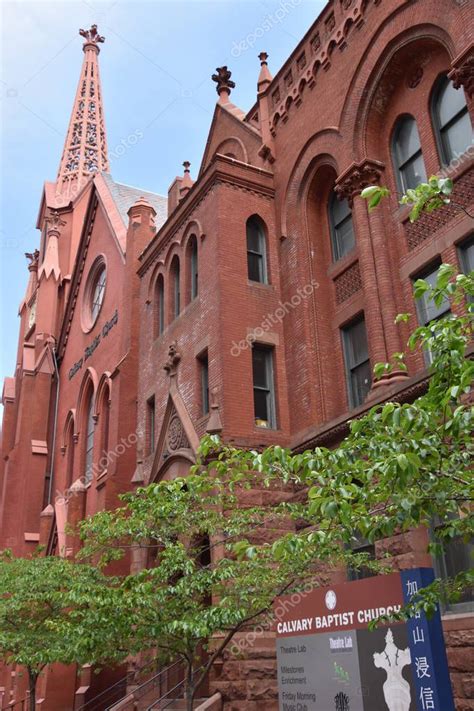 Calvary Baptist Church In Washington Dc Stock Editorial Photo