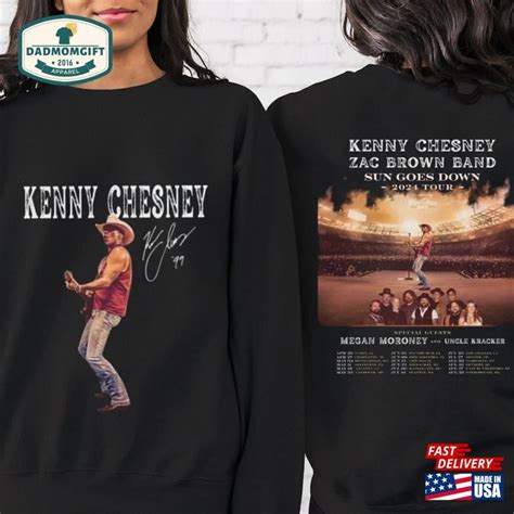 Kenny Chesney Sun Goes Down 2024 Tour Shirt Country Music Sweatshirt