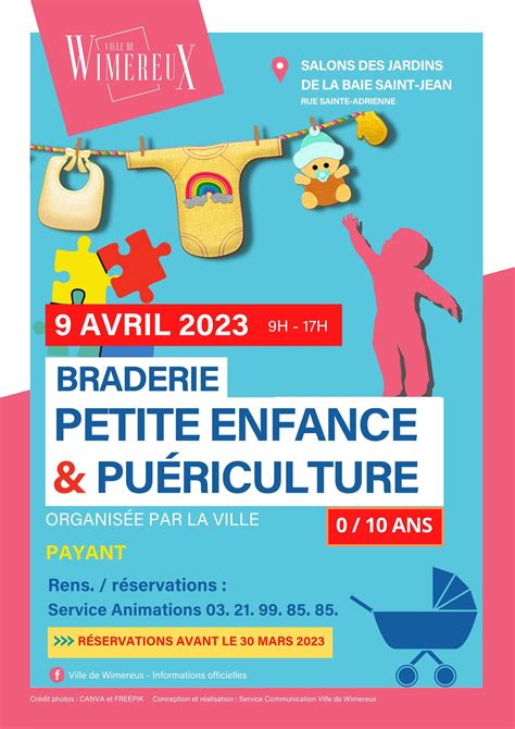 Braderie Petite Enfance et Puériculture 0 10 ans Ville de Wimereux