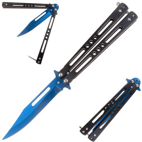 NÓŻ MOTYLEK BUTTERFLY BALISONG SKŁADANY MOTYLKOWY N465M 13215684518