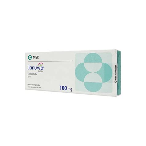 Januvia Sitagliptina 100 Mg 28 Comp Rec Lab Msd