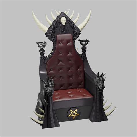 Blender Furnishings-Throne Models | TurboSquid