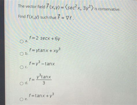 Solved The Vector Field F With Rightwards Arrow On Top Left Chegg