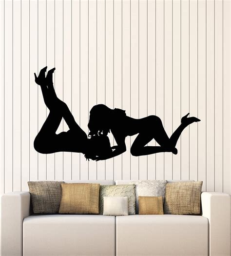 Amazon Vinyl Wall Decal Erotic Hot Sexy Naked Girls Woman Adults Stickers Mural Large Decor