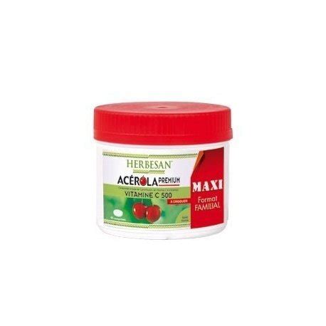 Herbesan Acerola Premium Format Familial Comprim S Croquer