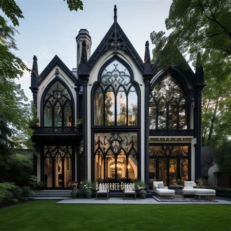 Gothic Windows Gothic House Dream House Exterior Modern Gothic House