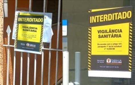 Vigilância Sanitária Interdita Duas Lojas De Produtos Hospitalares No