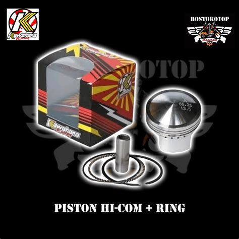 Jual Kawahara Racing Piston Seher Seker Kit Set Hi HI Set Ring