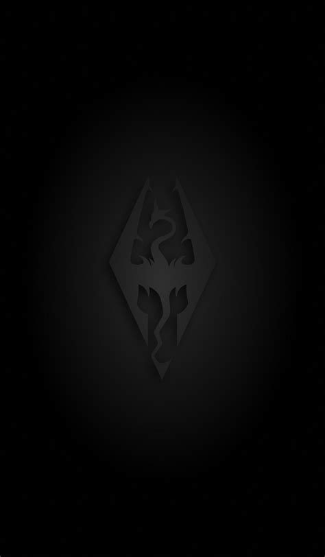 Skyrim Symbol Wallpaper