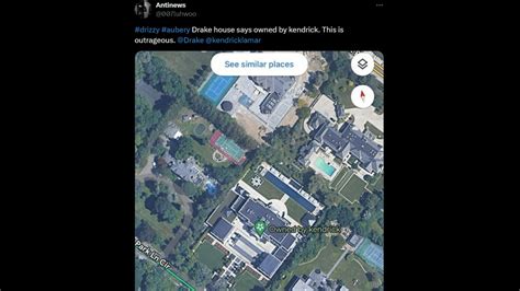 "90s beef with today's tech" - Fans react as Drake's house revealed to be 'owned by Kendrick' on ...