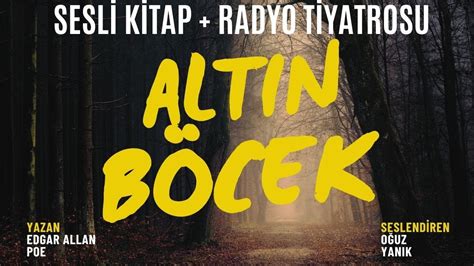 Altin B Cek Edgar Allan Poe Sesl K Tap Radyo T Yatrosu Youtube