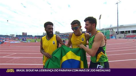 Vídeo Brasil segue na liderança do Parapan mais de 200 medalhas