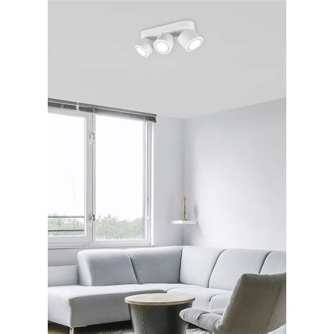 Moderne Witte Plafondlamp Spots Trio Leuchten Taurus Directlampen Nl