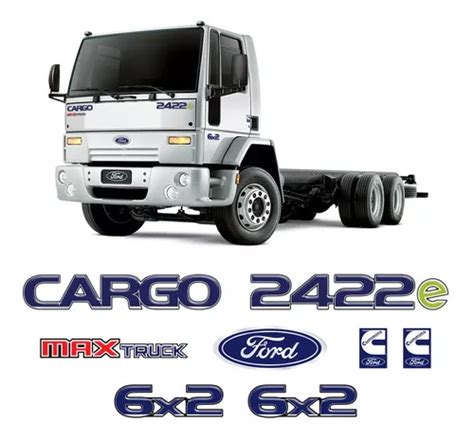 Kit Cargo E Max Truck X Cummins Adesivo Emblema Ford