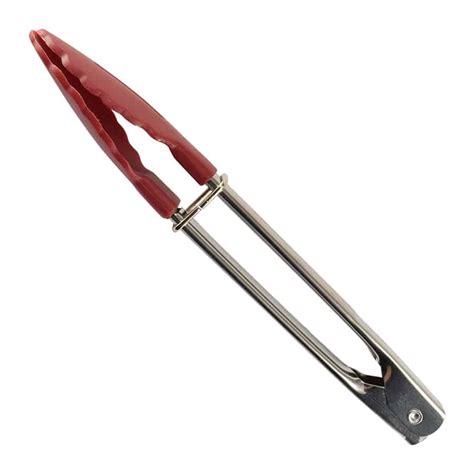 Mini Serving Tongs 7" Red - R&M International