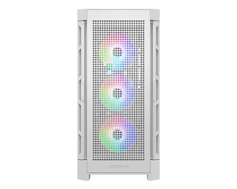 COUGAR AIRFACE PRO RGB White - Mid Tower Case - COUGAR