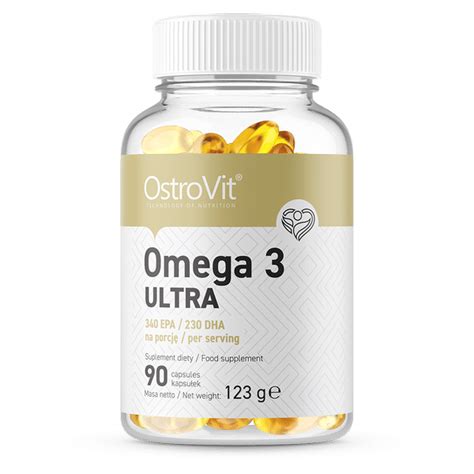 Ostrovit Omega Ultra Caps Muscleshop Auk Iausios Kokyb S