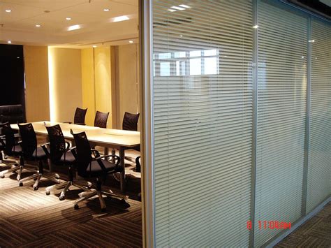 Aluminum Demountable Glass Partition Walls For Office Meeting Room