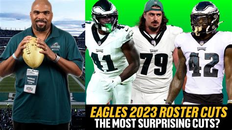 Philadelphia Eagles 2023 Roster Cuts Biggest Surprises Pro Fan Talk A2d Radio Youtube