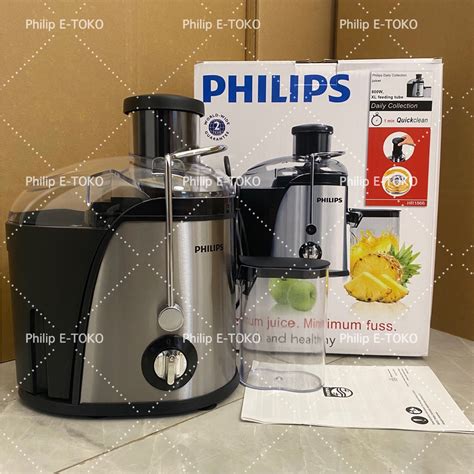 Jual PHILIPS Juicer Extractor 800W HR1866 Juicer Dan Blender