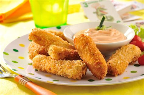 Dedos De Pollo Crujiente Nutrioli Receta Dedos De Pollo Fingers