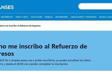 Últimos días para anotarse en el bono Anses de 18 000 desde hoy los