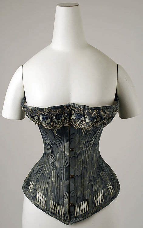 Corset 1878 The Metropolitan Museum Of Art Vintage Corset Victorian