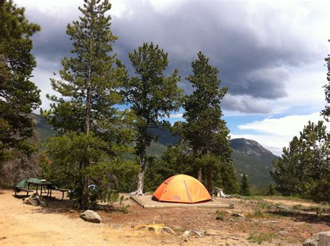 Longs Peak Campground This Tents Only Campground Has 26 Wo Flickr