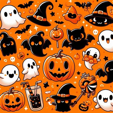 Premium Photo Cute Halloween Ghost Illustration